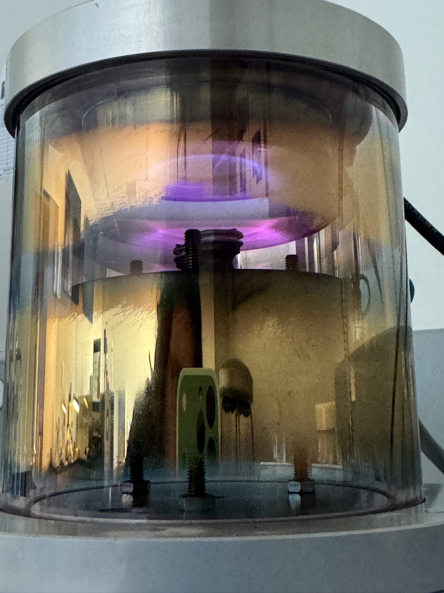 Plasma in the chamber